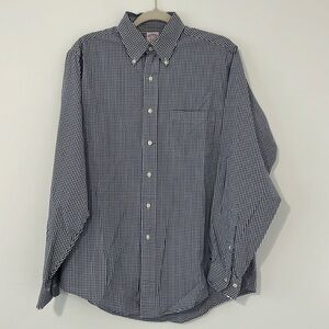Brooks Brothers Stretch Supima Cotton Non-Iron Pinpoint Oxford Ainsley Collar